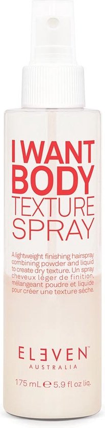 ELEVEN Australia I Want Body texture haarspray 175 ml