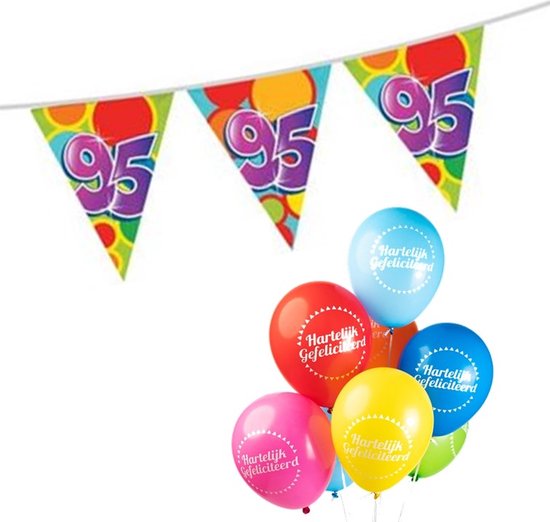 Blauwe feestversiering en feestartikelen