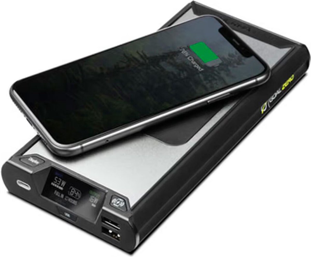 Goal Zero Sherpa 100PD Powerbank 25600 mAh Qi Zwart/Zilver - afbeelding 2