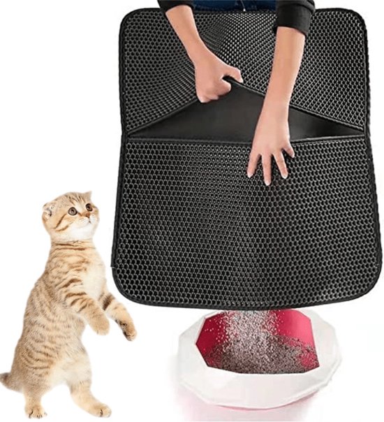 kooa dubbellaagse kattenbakmat voordelig online bestellen