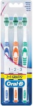 Oral-B 3014260818388 brosse à dents Bleu, Orange, Rose, Blanc