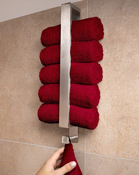 Toiletrolhouder Haceka Aline Brushed 15,6x3,5 cm Aluminium Geborsteld