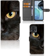 Telefoonhoesje Motorola Moto G72 Beschermhoesje Zwarte Kat