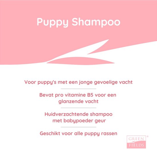Greenfields Puppy - Eerste Shampoo - 250 ml