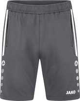 Jako - Trainingsshort Allround - Grijze Short Heren-L