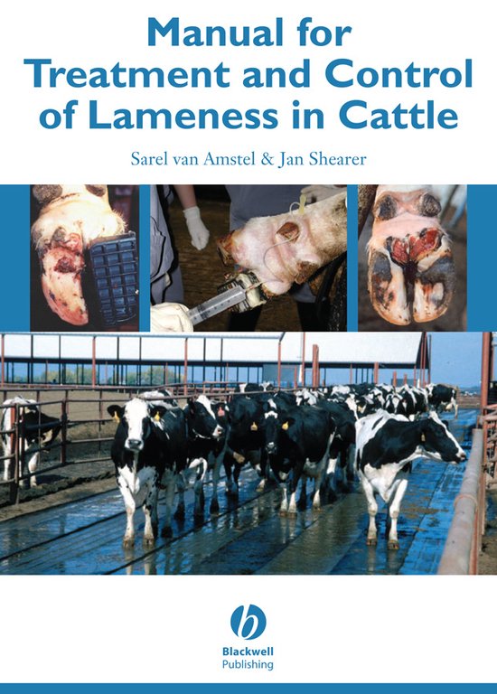 Manual for Treatment and Control of Lameness in Cattle - cover