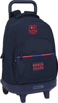 FC Barcelona - Backpack trolley - Sac à dos - Trolley - Sac de sport - Blauw