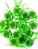 WANDIC 20 stuks St. Patrick's Day klaver badges