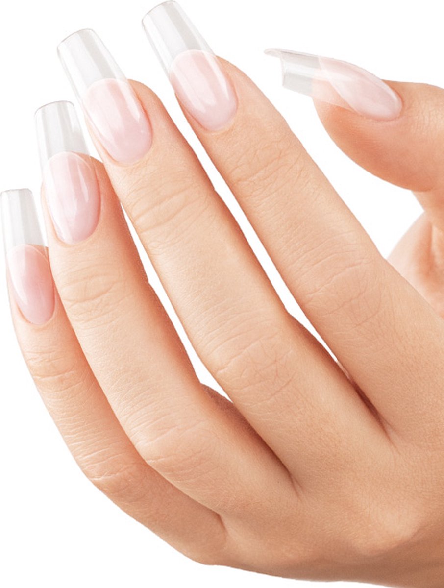 Goedkoopste Victoria Vynn – Soft Gel Tips Medium Square Clear 500 stuks - hoge kwaliteit - plaknagels - press on nails - plak- nagel - nagels - manicure - nagelverzorging - nagelstyliste - nagelstylist - gel - acryl - uv / led - callance
