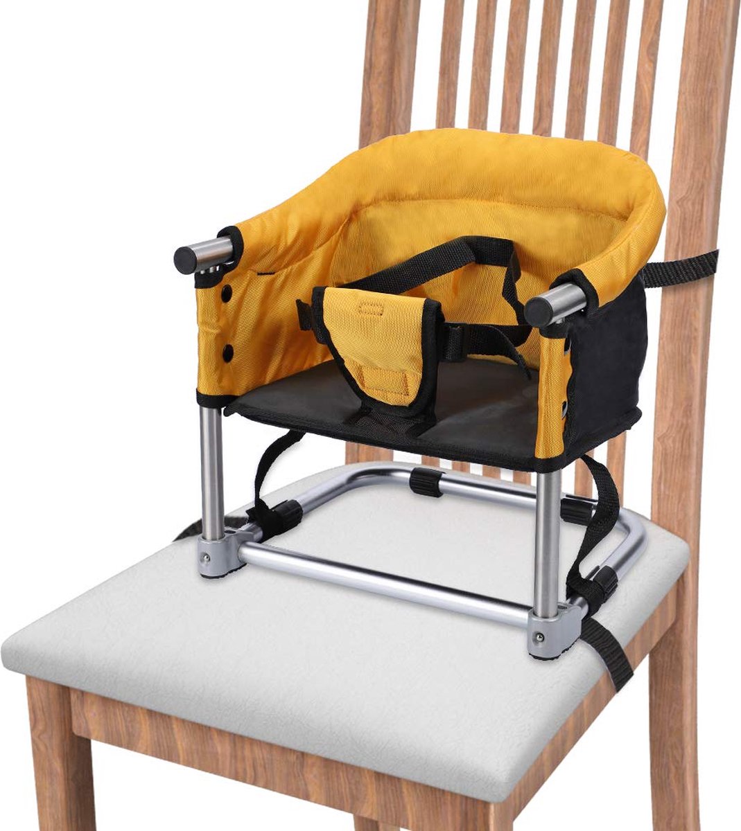 Sièges de sécurité pour chaise de salle à manger pour bébé avec sangles,  ceinture de harnais de chaise haute pour tout-petits, sangle de siège  d'appoint d'alimentation portable