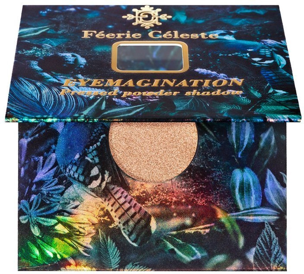 Pigmentallic Oogschaduw pressed metallic eyeshadow PG166 Refulgent Gold 1.2g
