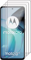 Screenprotector geschikt voor Motorola Moto G72 - 3x Gehard Glas Screen Protector GlassGuard