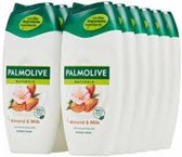 Palmolive Naturals Amandel & Melk Douchegel - 12x250ml - Voordeelverpakking