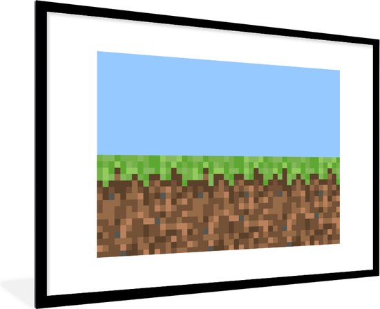 Game Poster - Pixel - Gaming - 120x80 cm