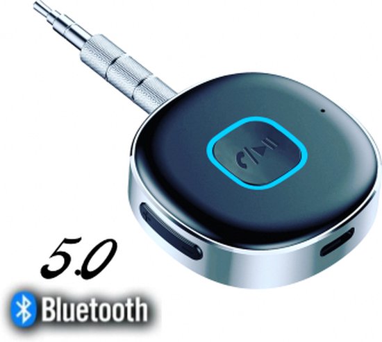 Bluetooth Adapter - Bluetooth zender - Bluetooth 5.0 - AUX - Bluetooth Ontvanger... bol.com
