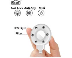 Camera Detector - Spy Camera Detector - Camera Beveiliging - Verborgen Camera Detector - Verborgen Camera - Type Lightning/Iphone - Telefoon - Hotel - Airbnb - Spy