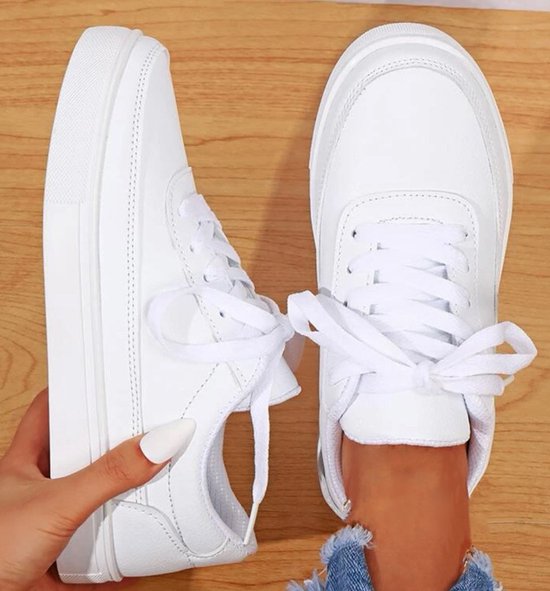 Sneakers dames wit maat-40