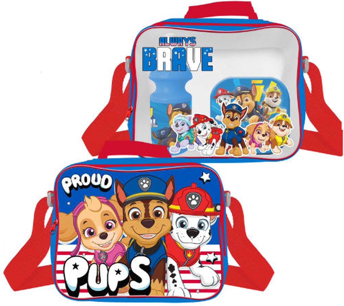 PAW PATROL Lunchtas met broodtrommel en beker Skye Chase