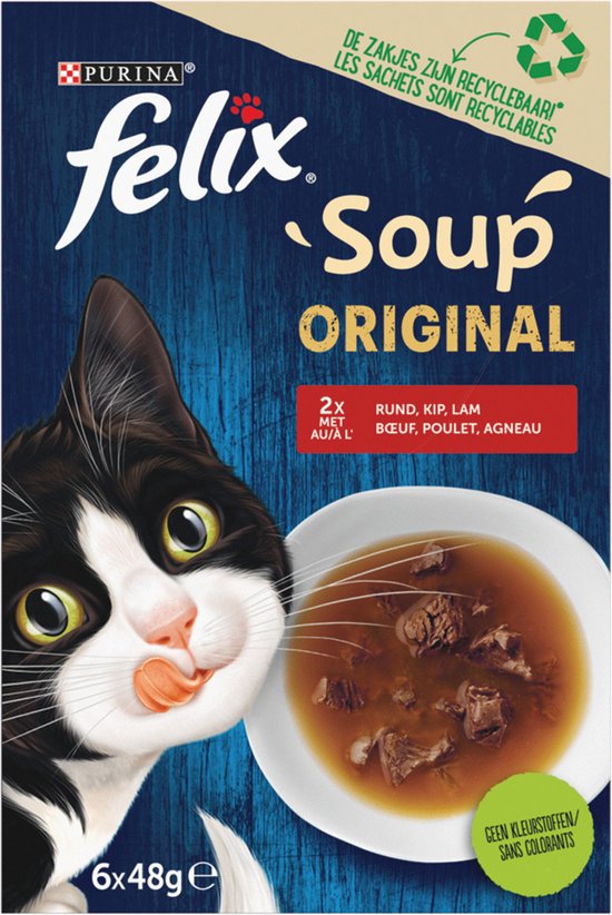 Felix Soup Countryside Selectie 6 x 48 gr