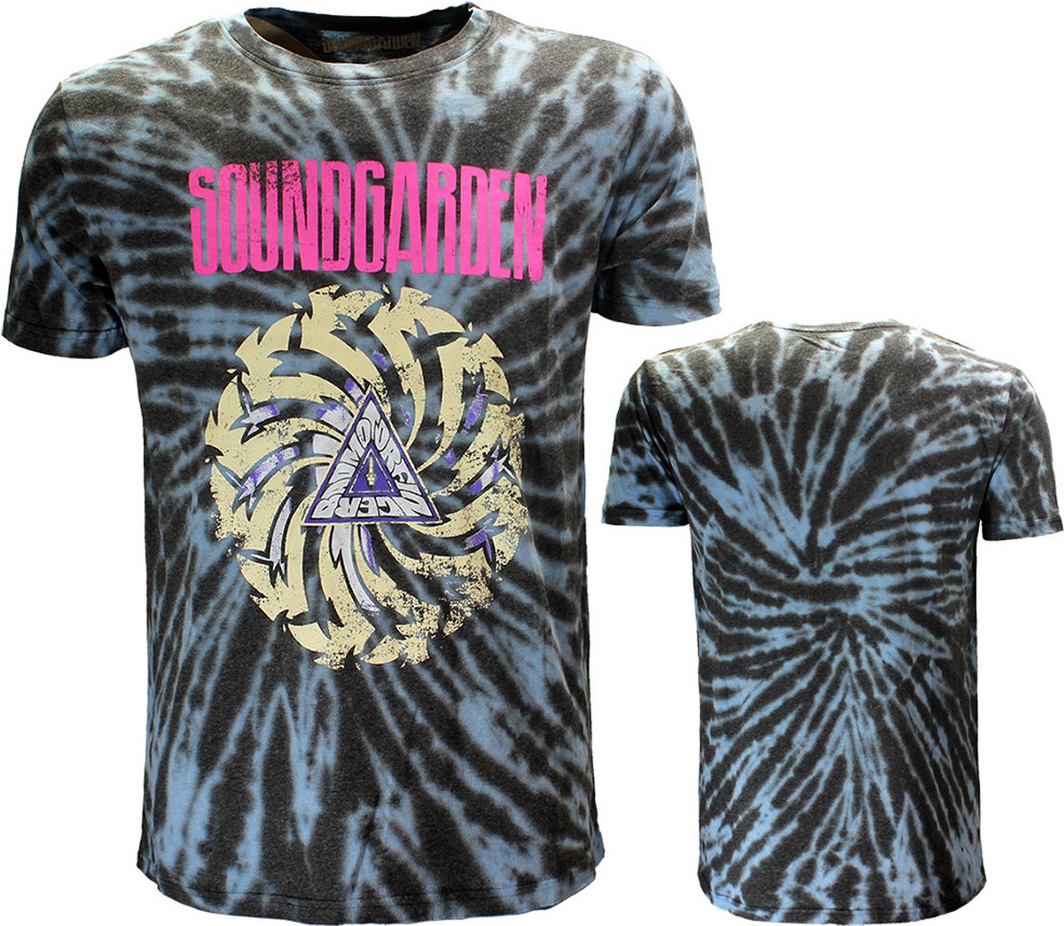 Soundgarden Badmotorfinger Dip Dye T-Shirt - Officiële Merchandise - L