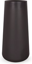 HTT - Bloempot Lucas, H105 cm, zwart