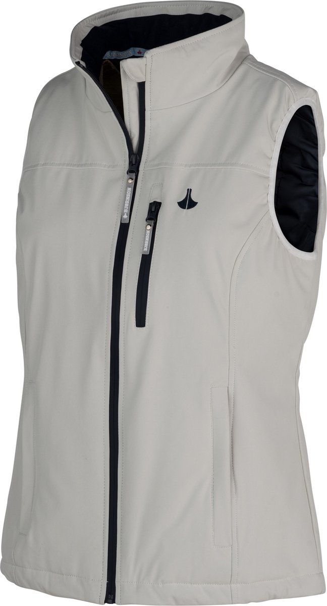 BJØRNSON Hedda Softshell Bodywarmer Dames Winddicht Wit