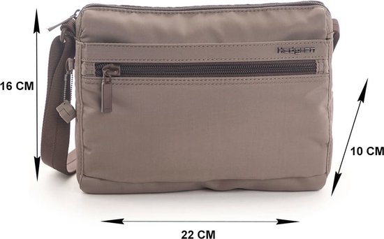 Hedgren Eye Sac bandoulière femme avec protection RFID – Petit – Sepia