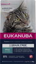 Eukanuba Kat Adult Graanvrij Zalm 2 kg