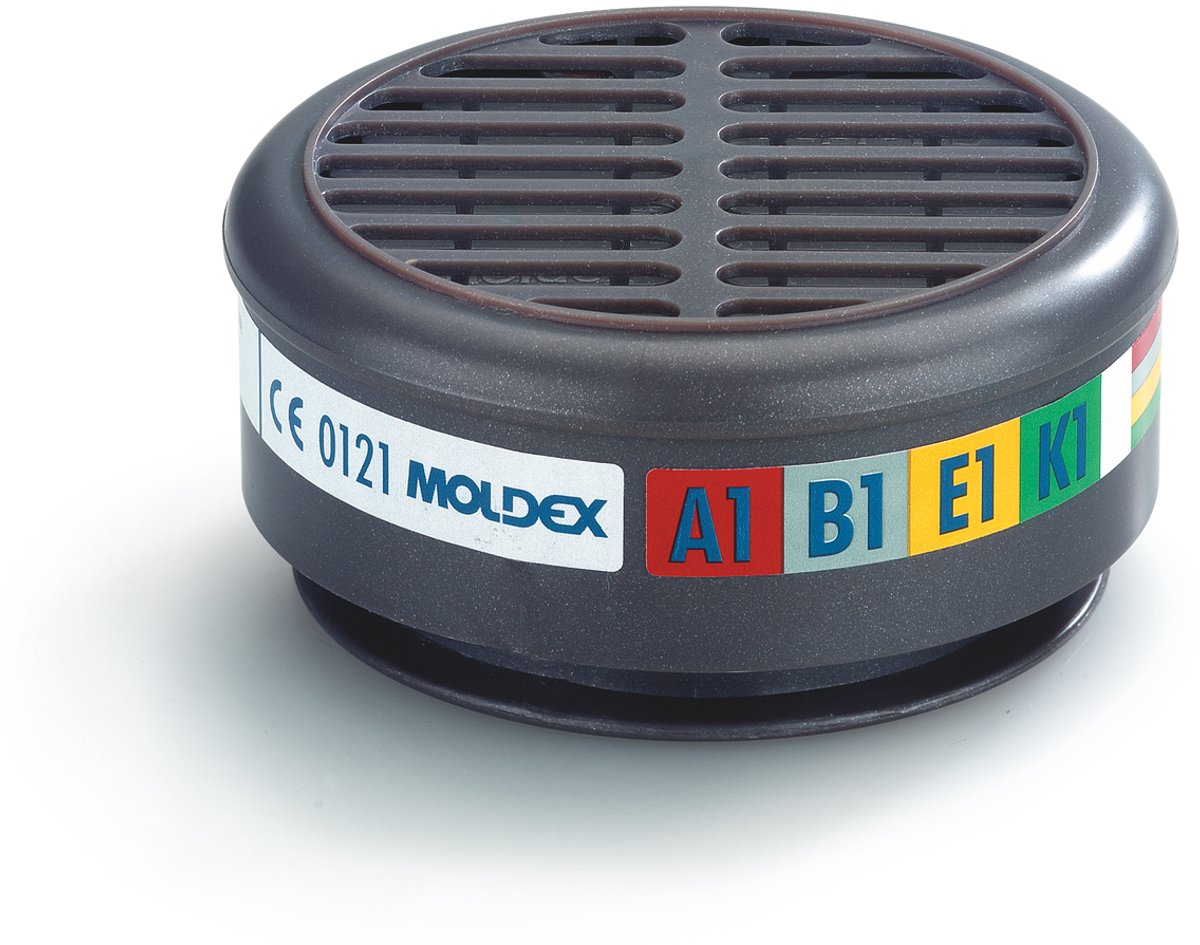 Moldex gasfilter 8900 a1b1e1k1 ( a 2 st )