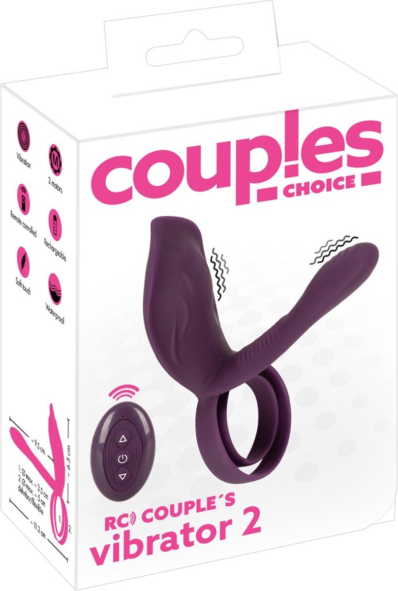Goedkoopste Couples Choice RC CoupleÂ's Vib