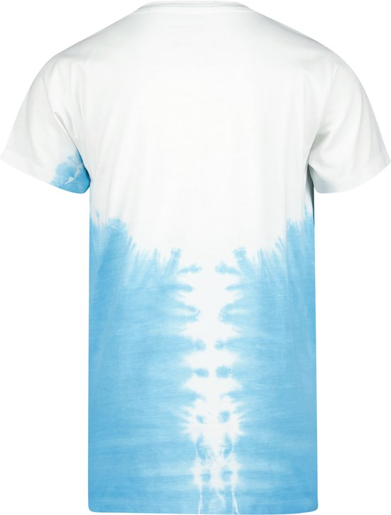 4PRESIDENT T-shirt jongens - Blue Tie dye - Maat 104