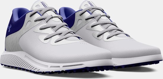 UA W Charged Breathe 2 SL-White / Metallic Silver / Baja Blue — afbeelding 3