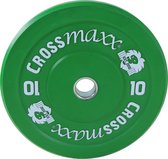 Lifemaxx Crossmaxx Bumper Plate - Halterschijf - 50 mm - 10 kg