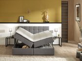 Bol.com Opbergboxspring Tokio - 180x200 cm - Inclusief bonellvering matrassen - Model Tokio - Tweepersoons bed met opbergruimte aanbieding