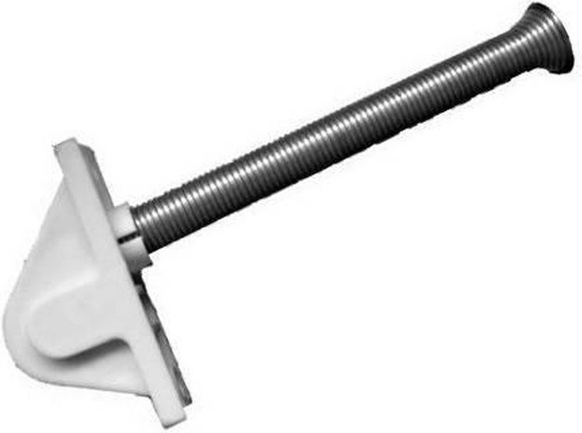 Originele KeJe kunststof klemveren vlak voor inzethor (10 stuks