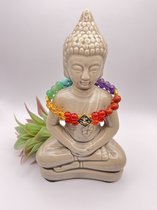 7 Chakra Ganesha Edelsteen Armband