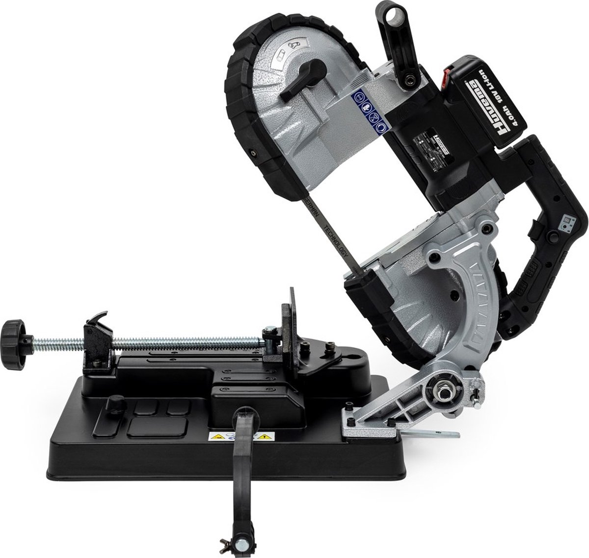 Draagbare bandzaagmachine op accu - 50 mm