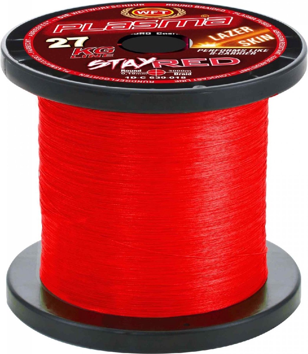 WFT Plasma Lazer Red 100m 0.22 mm 27kg