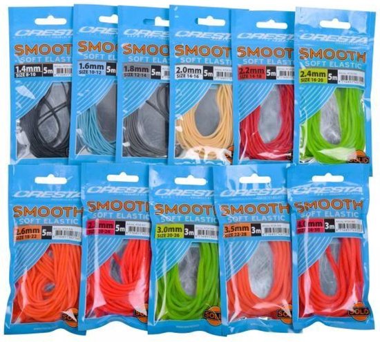 Cresta Smooth Soft Elastic - Maat : 1.00mm (5m) van Merkloos — afbeelding 3