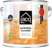 Lacq Parketlak Invisible – Matte afwerking – Bescherming voor houten vloeren – Watergedragen – Krasbestendig – Duurzaam – Millieuvriendelijk – 2,5L