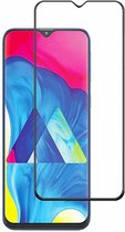 Samsung Galaxy M10 - Full Cover Screenprotector - Gehard Glas - Zwart