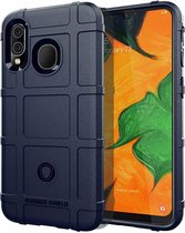 Hoesje voor Samsung Galaxy A40 - Beschermende hoes - Back Cover - TPU Case - Blauw