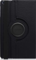 Case2go - Tablet hoes geschikt voor Samsung Galaxy Tab A 10.1 (2019) - Draaibare Book Case - Zwart