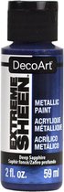 Acrylverf - Deep Sapphire - Metallic - Extreme Sheen - DecoArt - 59ml