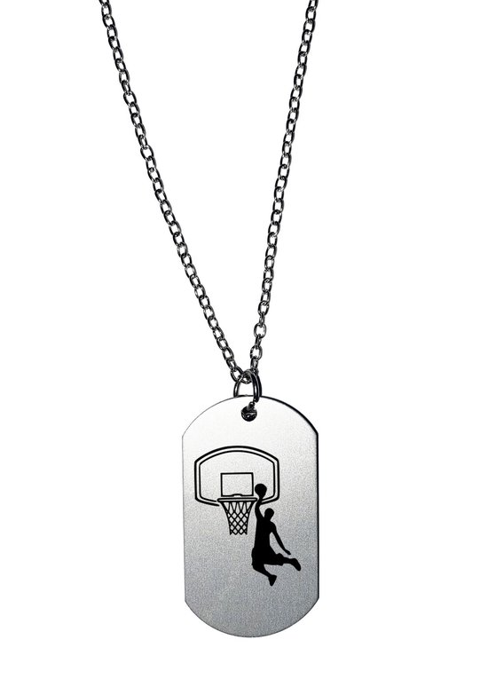 Foto: Akyol basketbal ketting basketbal cadeau basketballer leuk cadeau voor de beste basketballer om te geven verjaardag basketballer