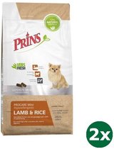 2x3 kg Prins procare mini lam / rijst hondenvoer
