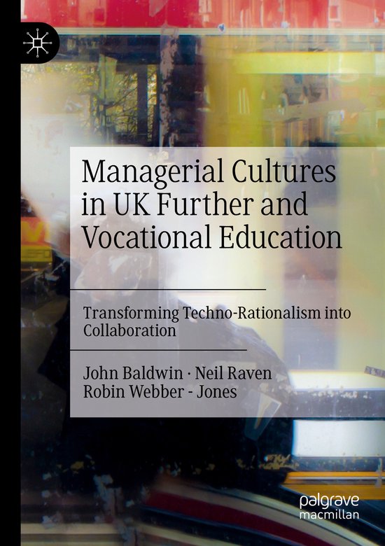 Managerial Cultures in UK Further and Vocational Education - cover