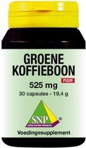 SNP Groene koffiebonen 525 mg puur 30 capsules