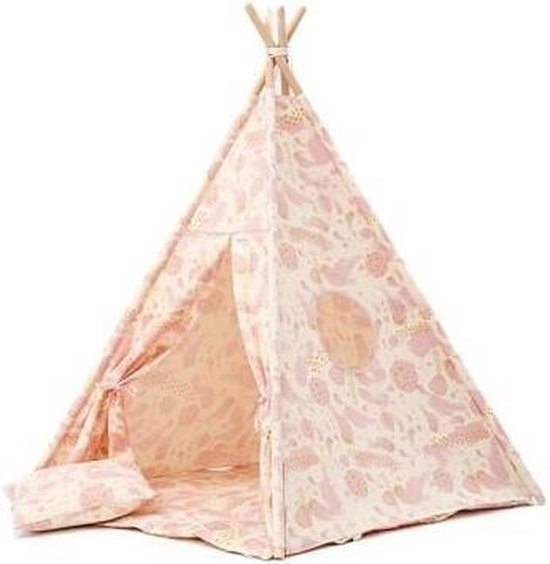 | Tipi tent Speeltent Kinderkamer Roze met gouden Tipi Tent Speeltent Kinderkamer Pink | Tipi tenten en