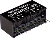 Mean Well SPBW03F-05 DC/DC-convertermodule 600 mA 3 W Aantal uitgangen: 1 x
